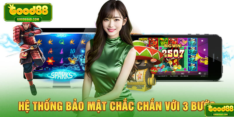 Hệ thống bảo mật chắc chắn với 3 bước 